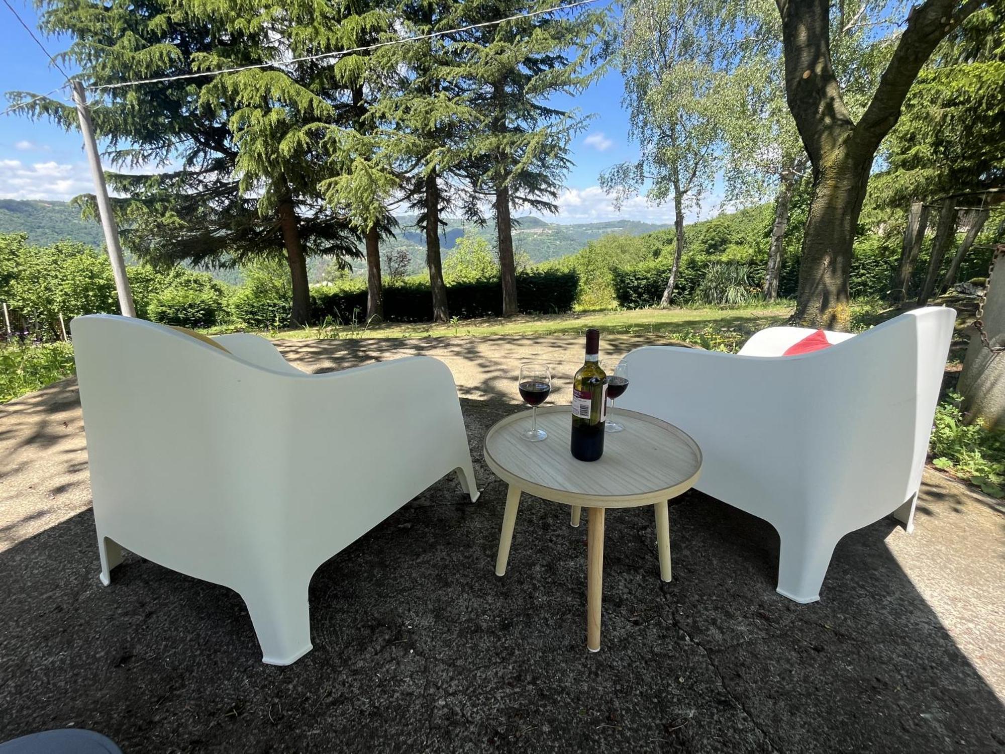 Case Vista Alta Langa, Appartement Bella Vista Cravanzana Kültér fotó