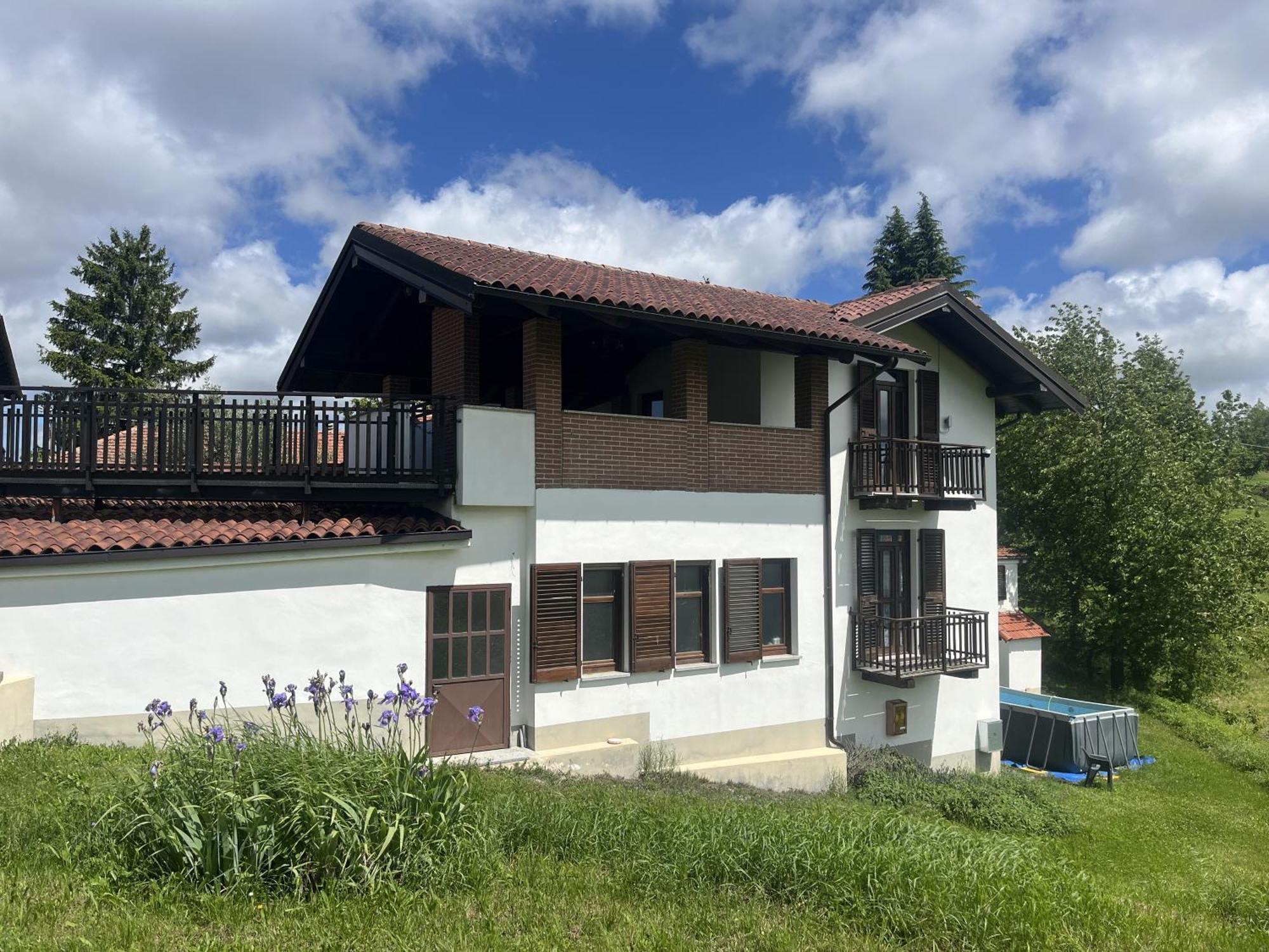 Case Vista Alta Langa, Appartement Bella Vista Cravanzana Kültér fotó